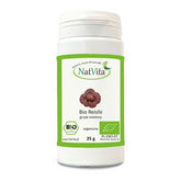 Champignons Reishi moulus BIO 100% 25g NATVITA